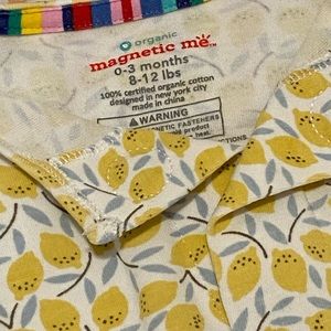 Magnetic Me easy peasy lemon squeezy organic sleeper